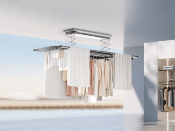 衣体验——衣被同晒才是真爱智能晾衣架：盼盼重新定义晾(图3)